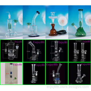 New Arrival Clear Glass Bubbler, Water Glass Pipe